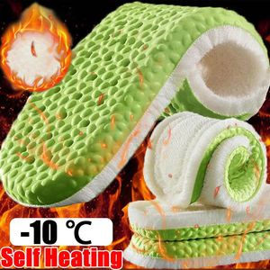 Accessoires voor schoenonderdelen Thermostatische thermische inlegzolen Dames Heren Winter Warm Zelfopwarming Pluche pads Zacht dikker Voetverzorging Inzetstukken voor steunzolen 231030