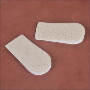 Pièces de chaussures Accessoires Uni Invisible Augmentation de la hauteur Semelle intérieure Coussin Lift Cut Insert de talon Support plus haut Coussin de pied absorbant Arch Drop Deli