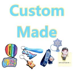 Pièces de chaussures Accessoires Vente en gros Custom Made OEM ODM 2D 3D PVC Charms Shoe Charms Company Keychain Broches Signets Straw Charms Magnets 230729