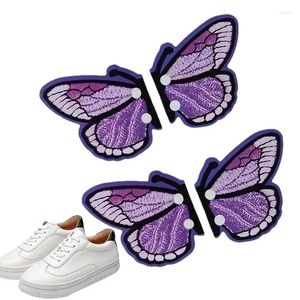Schoenonderdelen vlinder kanten charme decor decoratief 4 pc's waterdichte decoratie rollen skate accessoires
