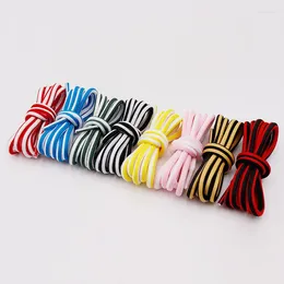 Shoe Parts Coolstring Shoelace Clothing 5MM Double Colors Round Type Rope Trendy Sneaker Fashion Tape Couple's Unique Meaning Bracelet Lace