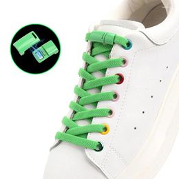 Pièces de chaussures Corbandons magnétiques sans liens Lacets élastiques à plat