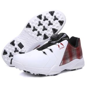 Shoe Chaussures de Golf imperméables pour hommes chaussures de Golf à pointes imperméables professionnelles en plein air pour hommes golfeurs Jogging marche baskets taille 3746