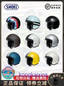 Casque de moto haut de gamme Shoei pour la meilleure qualité d'origine Shoei Jo Quarter Helmet Indian Triumph Motorcycle Adulte Half 1: 1 Qualité et logo d'origine