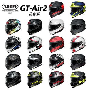 Shoei Smart Helmet Japanse helm GT-Air2 Volledige tweede generatie Dual Lens Motorcycle heren en dames anti mist vier seizoenensmziw