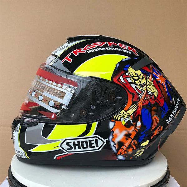 Shoei X14 marquez HICKMAN HELMET Casque de moto intégralPas d'origine-Casque 266j