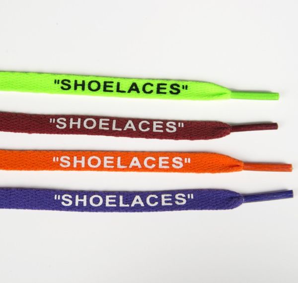 Shoelaces pas cher bas noir vert orange personnalisé 12 couleurs de chaussures de chaussures lacets lacets de mode de mode dentelle longueur 1-1,2 m