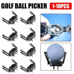 Chaussures 110pcs Pickuple de balle de golf en plein air pour pitter ouvert au pitch et retriever golf ballère de balle goll pick up outils de golf