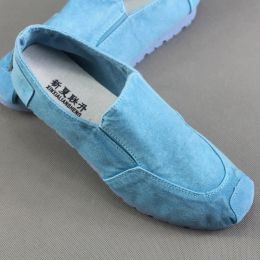 Zapatos 2019 Summer NUEVO estilo Singles para mujeres zapatos de tela Beijing Zapatos de lona de mezclilla +platina bordada a mano pura caliente caliente caliente