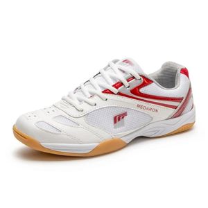 Chaussures 2022 Nouvelle table professionnelle Tennis Chaussures hommes Femmes Anti Slip Badmintons For Couples Blue Red Light Weight Badminton Sneakers