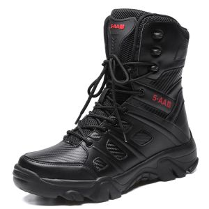 Chaussures 2023 Bottes tactiques masculines étanche de force spéciale spéciale chaussures militaires combattre les baskets tactiques masculins hommes de grande taille livraison gratuite