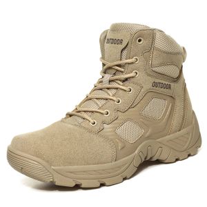 Chaussures 2023 Boots militaires hommes Boots tactiques d'été homme respirant léger bottes armée hommes avec fermeture à glissière