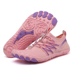 Chaussures 2023 Nouvelles chaussures d'eau pour femmes et hommes Chaussures aux pieds nus rapides chaussettes aqua sèches pour plage de natation exercice de yoga chaussures aqua