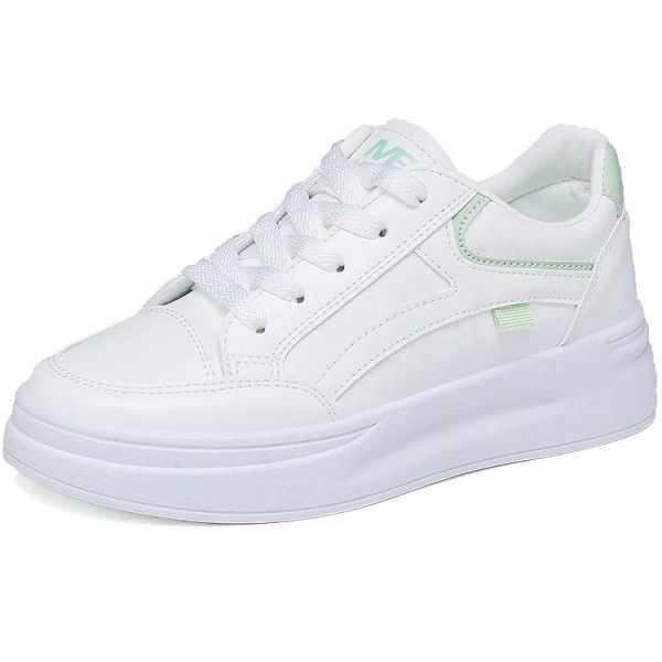 Chaussures 2023 Nouvelle femme Casual Jogging Chaussures Ladies Spring White White Confortable Sneakers Youth Girls Breathable Flats Platform Trainers