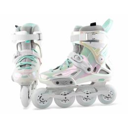 Chaussures 2023 PowerSlide Imperial Inline Skates 100% Original Rainbow Color professionnel Slalom Rouleau Free Pating chaussures de patine glissante