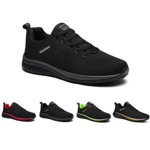Chaussures 2024 Femmes respirantes Running Men Men Mens Sport Trainers Gai Color141 Fashion Fashion Confortable Sneakers Taille 62 S