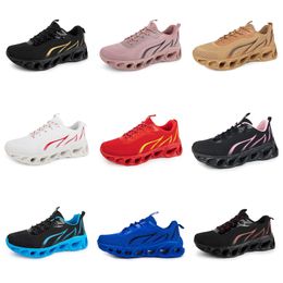 Chaussures 2024 hommes Femmes coulant quatre Gai Seven Black White Plateforme Chaussures Chaussures Lightweight Breathable Mens Trainers Sports Sneakers