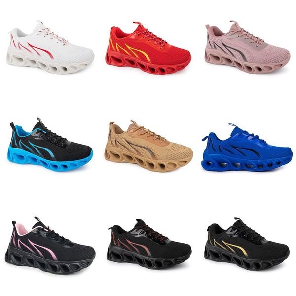 Chaussures 2024 hommes Femmes Running Gai huit noir blanc violet Lightweight confortable Mentiers Trainers Sports Platform Shoes 230 S