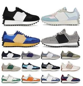 Chaussures 327 Chaussures de course Baskets N Bleu Camel Blanc Gris Herbe Vert Sel de Mer Haricot Rouge Lait Gris Foncé Femmes Jogging Marche 240305