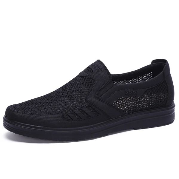 Chaussures 3848 Chaussures décontractées pour hommes, hommes Mesh de style été pour hommes Loafer Creepers Casual High Fend Chaussures de papa très confortables