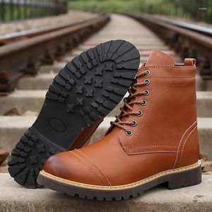 Schoenen 69 Walking Boots Heren Fashion Man Tactical Snow Boot Motorfiets Outdoor Sport Sneakers Male enkel Militair Leger ZA 46