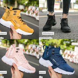 Chaussures Airs Huarache 6 Acronym City MID Leather High Top Huaraches Run Hommes Femmes Baskets Designer Sneakers Taille 5.5-11