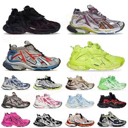 Chaussures Balllenciagaes Casual Track Runners 7.0 Designer Plate-forme Marque Transmit Sense Hommes Femmes Déconstruction Baskets
