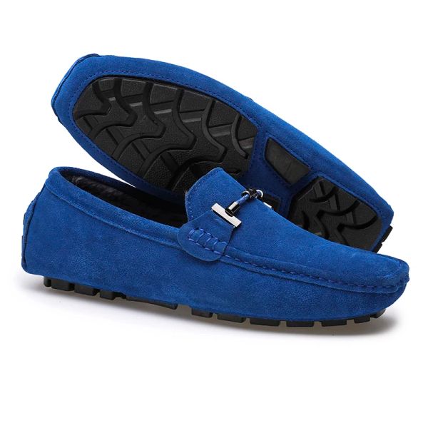 Chaussures marque hiver chaude vende mocassins hommes modes