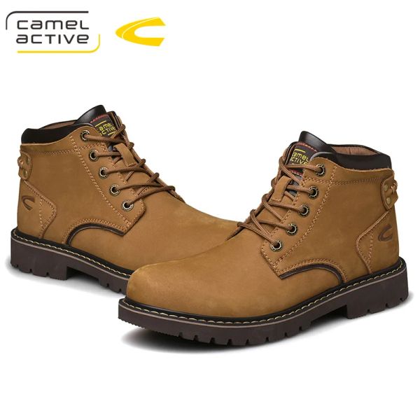 Chaussures Camel Active Nouveau style typique Men de randonnée Chaussures Highcut Sport Chaussures de jogging extérieur chaussures de sport confortables Bottes tactiques