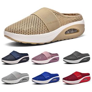 Chaussures Casual GAI Femmes Hommes Entraîneur Triple Noir Blanc Rouge Jaune Vert Bleu Pêche Violet Rose Baskets Cinquante 44716