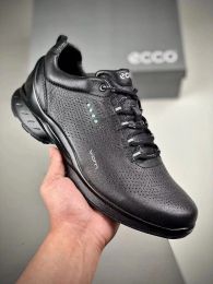 Schoenen goedkope ontwerper mannen golfschoenen mode sport sneakers outdoor zwart leer mannelijk wandelschoenen EU 837514 3944