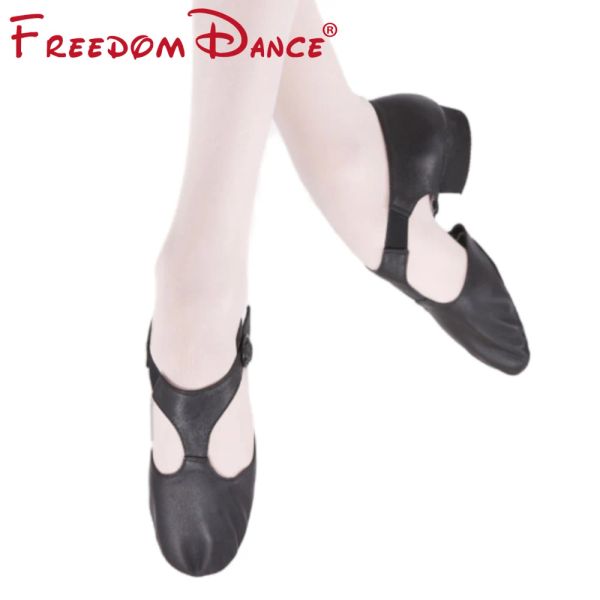 zapatos cupón de cuero genuino estirado ballet zapato de baile para mujeres zapato de baile de jazz de sandalia de baile de maestros zapatos de yoga de yoga rosa