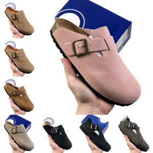 schoenen Designer Kurk Platte Slippers Fuzzy Suede Slide Favoriete Sandalen Dames Heren Herfst Casual Schoenen Arizona Mayari Suede Birks Slipper Tasman Slippers