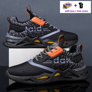 Schoenen ontwerper Casual Men Trainers Sneakers Runner Zen Sense Zwart Wit Jogging Wandelen Concurrerende prijs Verzending Heren voor man No ZM S