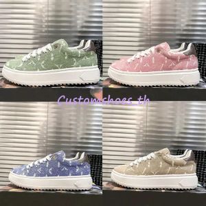 Chaussures Designer Time Out Women Sneakers Low Top Toile
