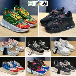 Zapatos Diseñadores Lujos Plataforma casual Reacción en cadena Negro Multi Blanco Marrón Naranja Azul Rojo Cereza Animalier Hombres Mujeres Deportes Zapatillas deportivas Tenin's