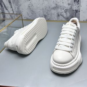 Schoenen jurk ontwerper bruiloft lente mode ademende veter vrijetijdscasual sneaker non-slip ronde teen dikke bodem oxford rij lopen loafers w17 9244