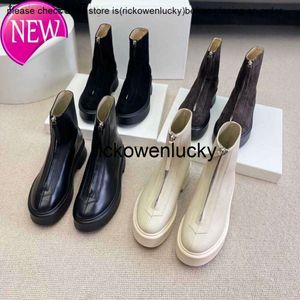 Chaussures robe Wen's The Row Women Designers ROIS ORIGINAL BOOTS BOOTS FERME FRANT FRONT CHOTSEA BOOTS BOOTS SEMPED BOOTS Taille 34-39