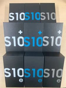 Chaussures Boîte de vente au détail vide Samsung S8 / S9 + / S10 / S10 + S10E Box de détail US / EU / UK Fast Mur Chargeur Adaptateur Typec Cable Câble Cable OEM Accessoires