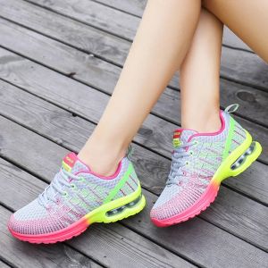 Chaussures Fashion Sneakers Men Femmes Outdoor Non Slip Mesh Souhable Runable Running Shoe Cushion Light Men Tennis Chaussures Zapatillas de Deporte