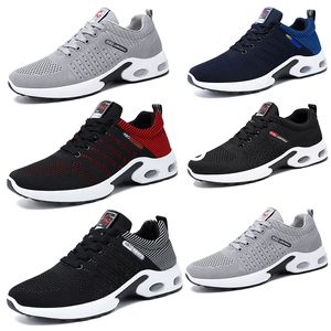 Zapatos para hombres 2024 Nueva moda Zapatos para hombres Zapatos para correr con cordones transpirables Zapatos casuales ligeros 01 GAI