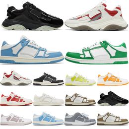 schoenen voor heren dames casual sneakers platte hakken rood zwart wit groen Skel Top Lage veterschoenen Slip-on loafers Platform schoenen