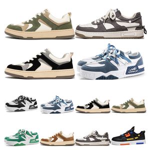 Chaussures gai respirant grosse toile Fashion Fashion Fashion Bulle Bule Bule Casual Mens Trainers Sports Sneakers A81 76