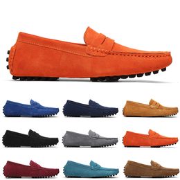 Chaussures gai hommes solide décontracté colo noire popula beathable sies taupe dlives mahogany oange jogging marche bas soft multi-leathe mens sneaks outdoo 707 s