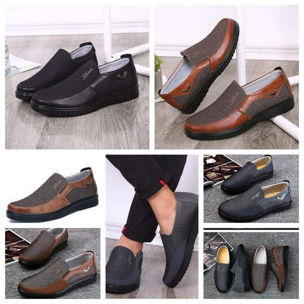 Chaussures GAI sneaker Casual Shoe Hommes Simple Business Rounds Toe Shoe Casual Semelles Souples Pantoufle Plat Hommes Classique confort chaussure soft taille EUR 38-50
