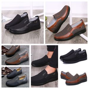 Zapatos Zapatillas GAI Zapato casual Zapato de punta redonda de un solo negocio para hombre Zapatilla informal de suela suave Pisos Hombres Zapato cómodo clásico tamaño suave EUR 38-50