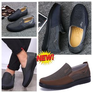 Chaussures GAI sneaker sport chaussures en tissu hommes unique affaires chaussures basses décontracté semelle souple pantoufle plat en cuir hommes chaussure noir confort softs tailles 38-50