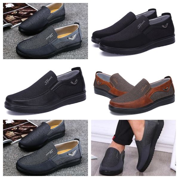 Chaussures GAI sneaker sport tissus chaussures hommes unique affaires chaussures basses décontracté semelle souple pantoufles plat hommes chaussure noir confort doux grandes tailles 38-50