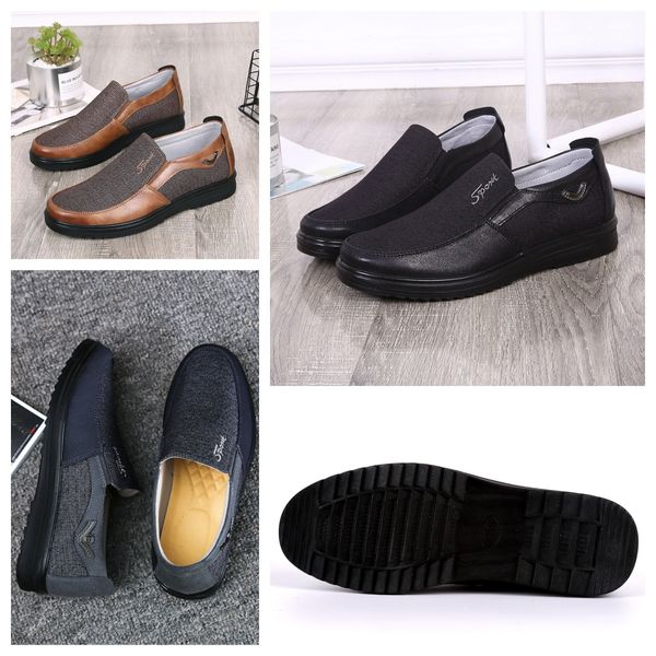 Zapatos zapatillas gai zapatillas deportivas zapatillas para hombres solteras zapatillas bajas zapatillas de solas suaves de la suela suave hombres planos zapatos negros blancos comodidad suave gran tamaño 38-50
