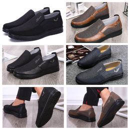 Chaussures GAI baskets sport chaussures en tissu hommes célibataires affaires chaussures basses décontracté semelle souple pantoufles à semelle plate chaussures pour hommes noir confort softs grandes tailles 38-50